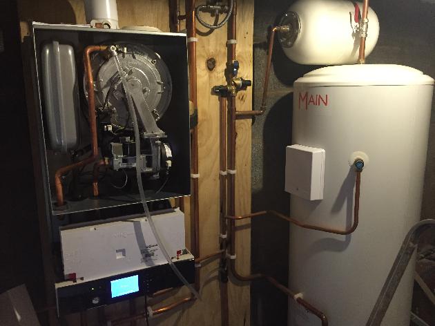 Viessmann 200 install in large house