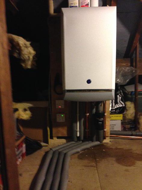 Baxi Duotec in loft