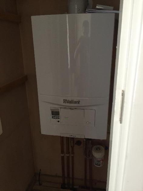 Vaillant boiler and new shower