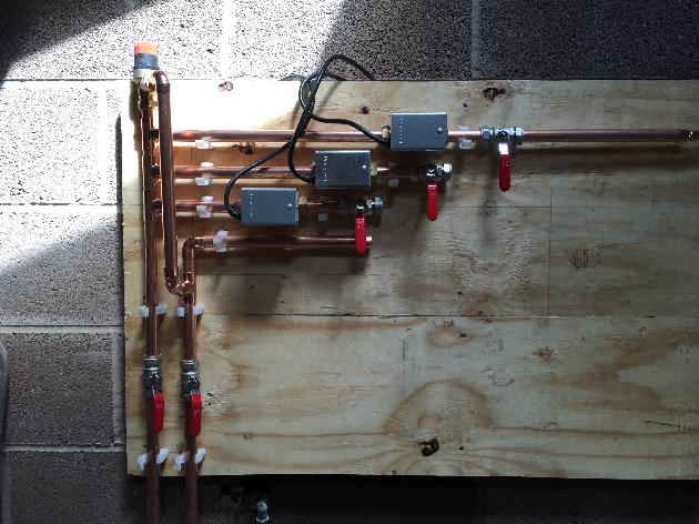 Worcester oil boiler with multiple zones