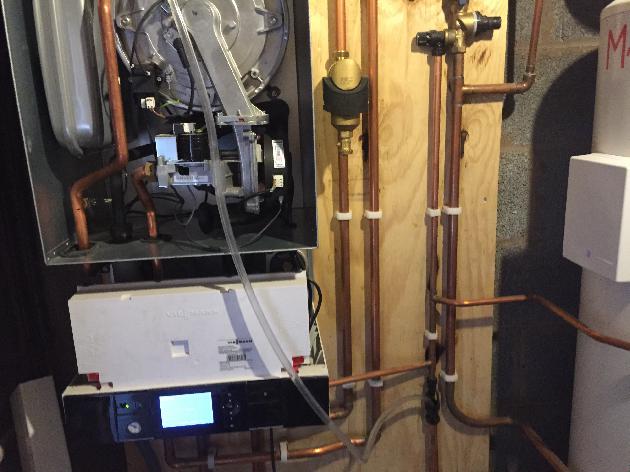 Viessmann 200 install in large house